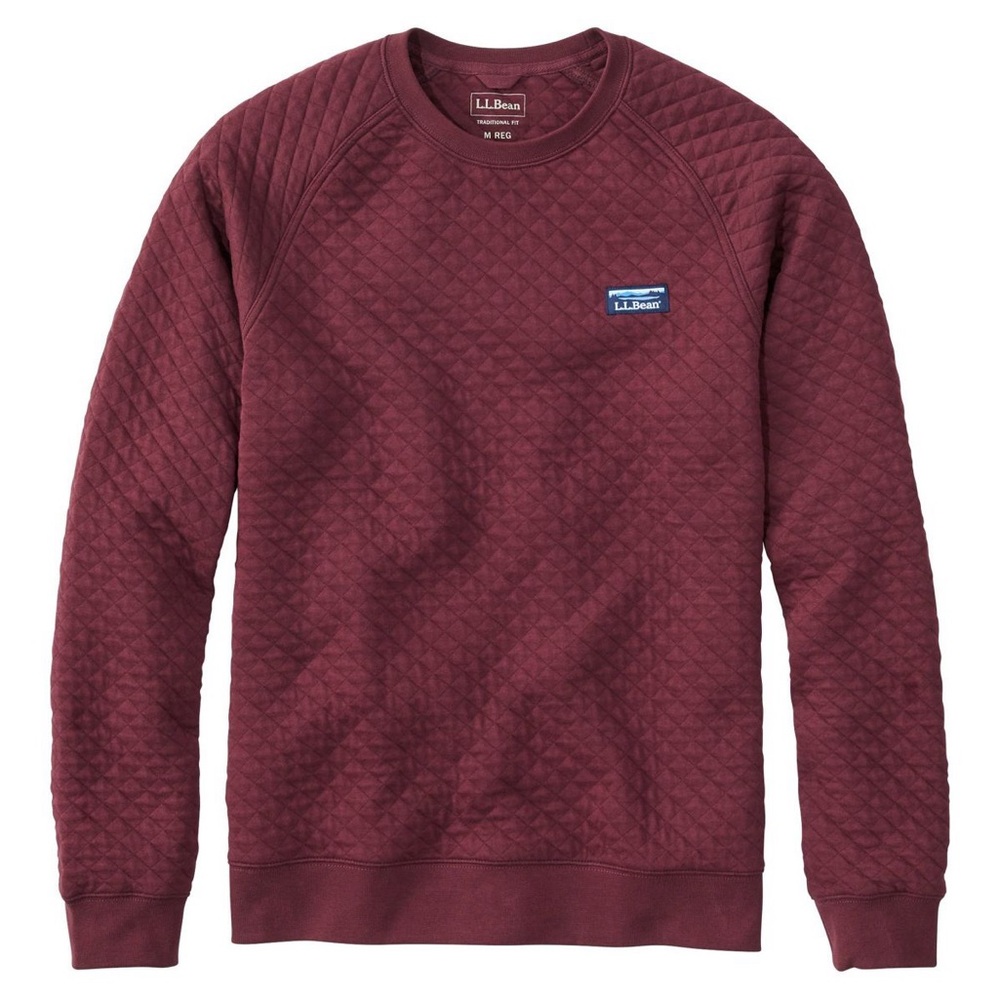 NWT L.L. Bean Men’s Quilted Sweatshirt - Men’s Large Tall